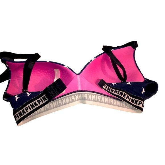 Victoria’s Secret pink dog wireless bra, size 34D - Picture 4 of 5